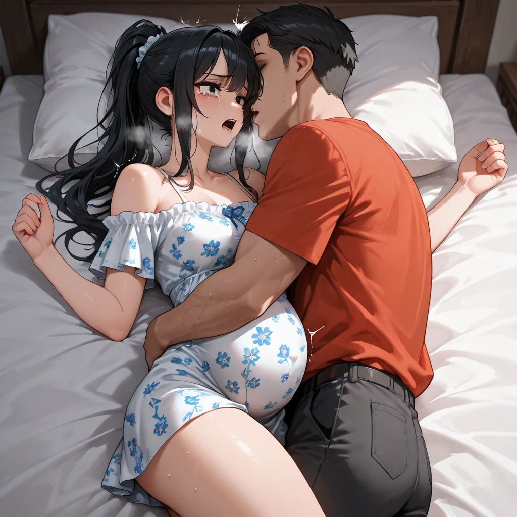 40 year old mother,4 year old ,(tender child) , little boyd, (mother with huge prominent tits),(Boy with huge penis), little 4 year old boy fucking his mother, mother big thighs, mother expression nymphomania , enjoying