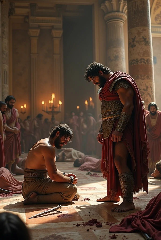 Theseus defeated the king of Crete and father of Freda
