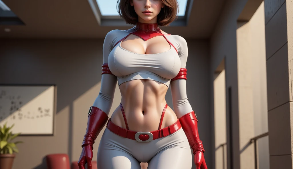 (masterpiece), (best quality), (photorealistic:1.3), 8k, detailed skin texture, detailed cloth texture, beautiful detailed face, intricate details, ultra detailed, scarlett johansson, Black Widow in the style of the Captain America, straight red hair, (full-length body:1.2)