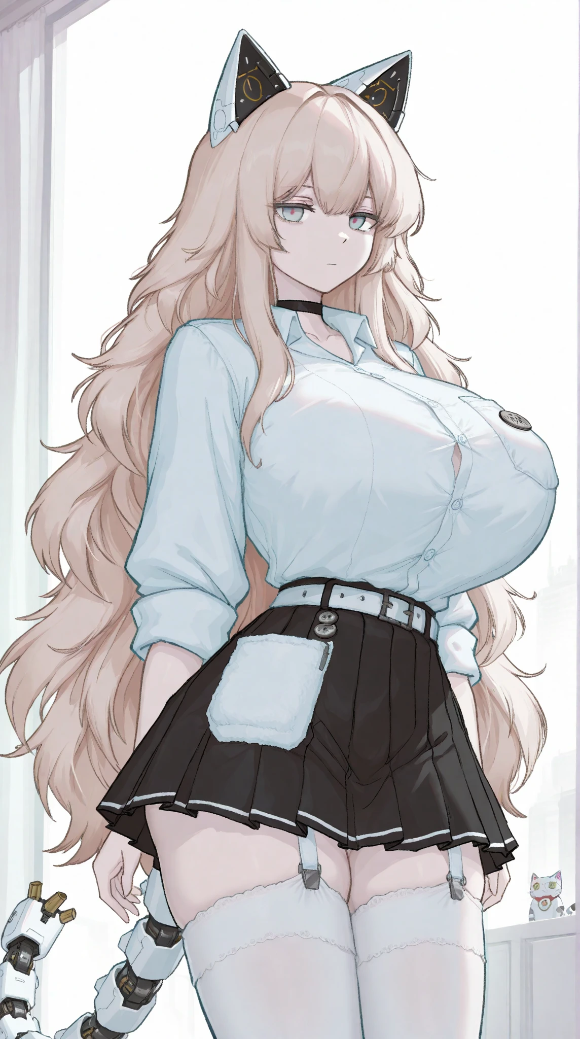 ((tetas enormes)),grande,((Giant saggy tits)),((caderas anchas)),((Chica blanca)),((brown long hair)),((brown eyes)),((trenzas de cabello)),((thicc thights)),((gafas)),Milf,((camiseta blanca)),((jean largo negro)),zapatos blancos,((White doctor's coat))