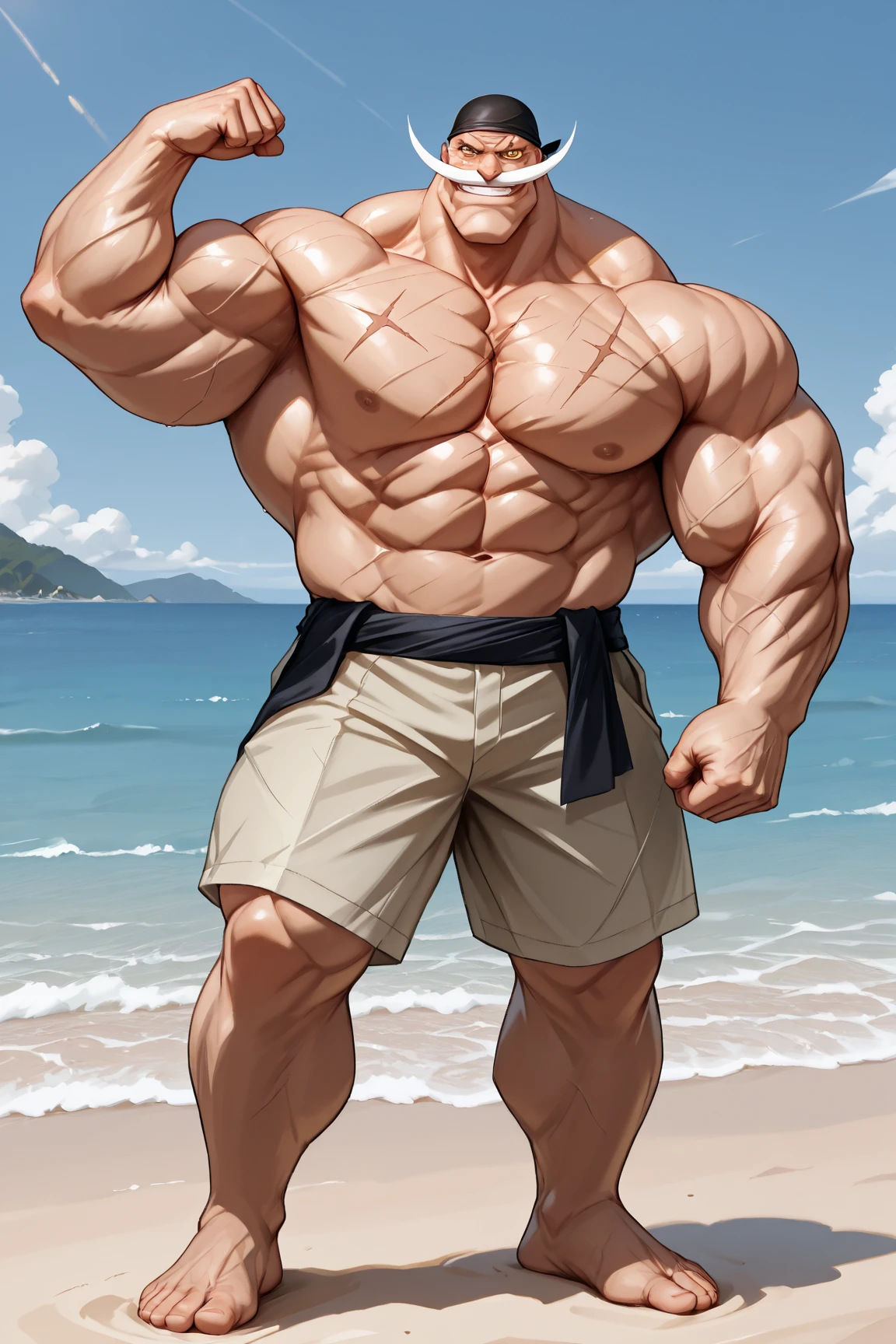 muscular boy,solo, sin Camisa , tanga ,De pie, playa,( ), sombreado suave , mbbbbb ,
White skin , blond, Blue eyes