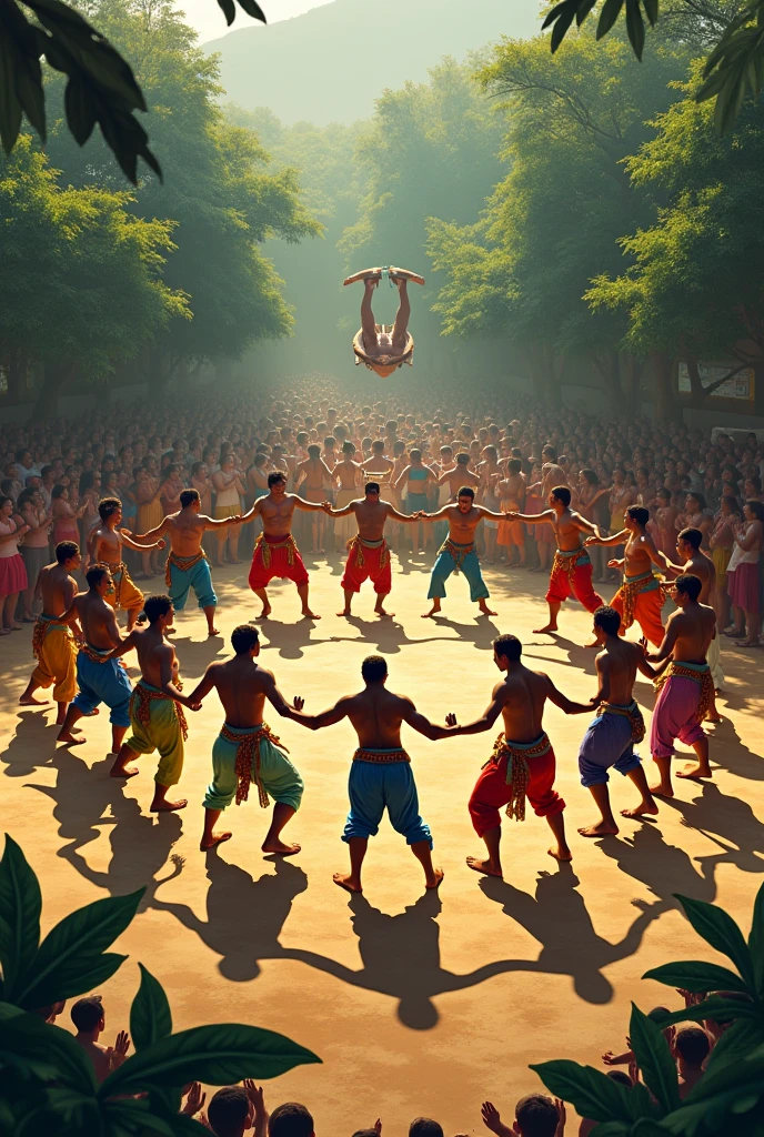 Dahi handi breaking