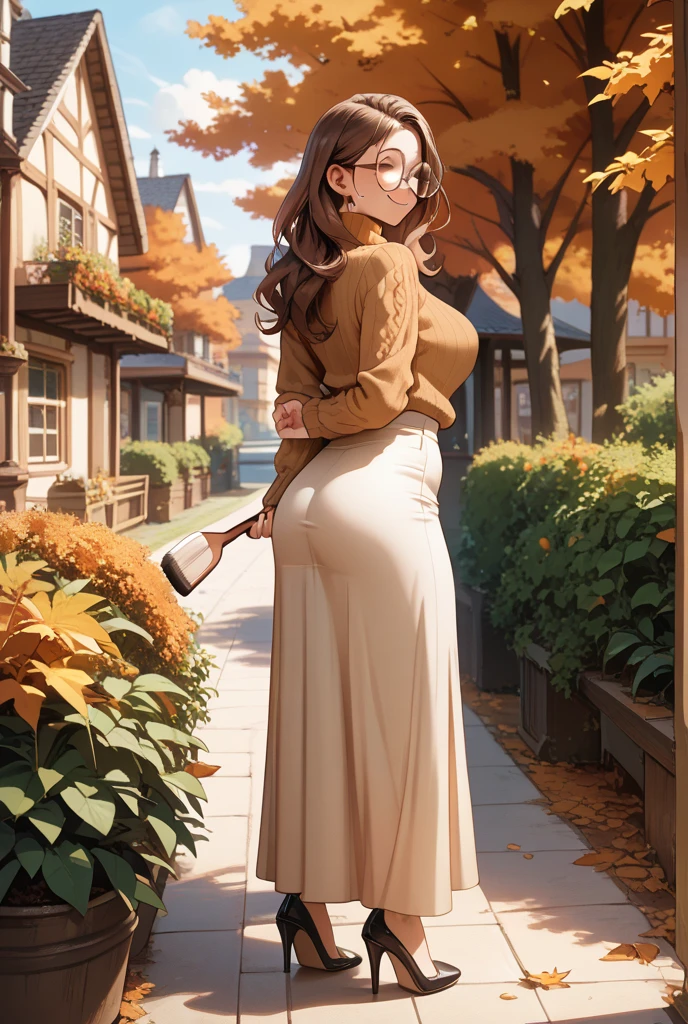 one girl、blush、embarrassed expression、perfect anatomy、short bob、small breasts、(((turtleneck、skirt、black knee socks)))、((Hair disheveled by the wind、messy hair、broken hairstyle))、(((The wind flips my skirt:1.3、red panties、cute ass)))、focus on butt、professional lighting, film grain, chromatic aberration, (Eye and face details:1.0), (Bokeh:1.1)、software:1.5)))、 highest quality, 8k, 20talent