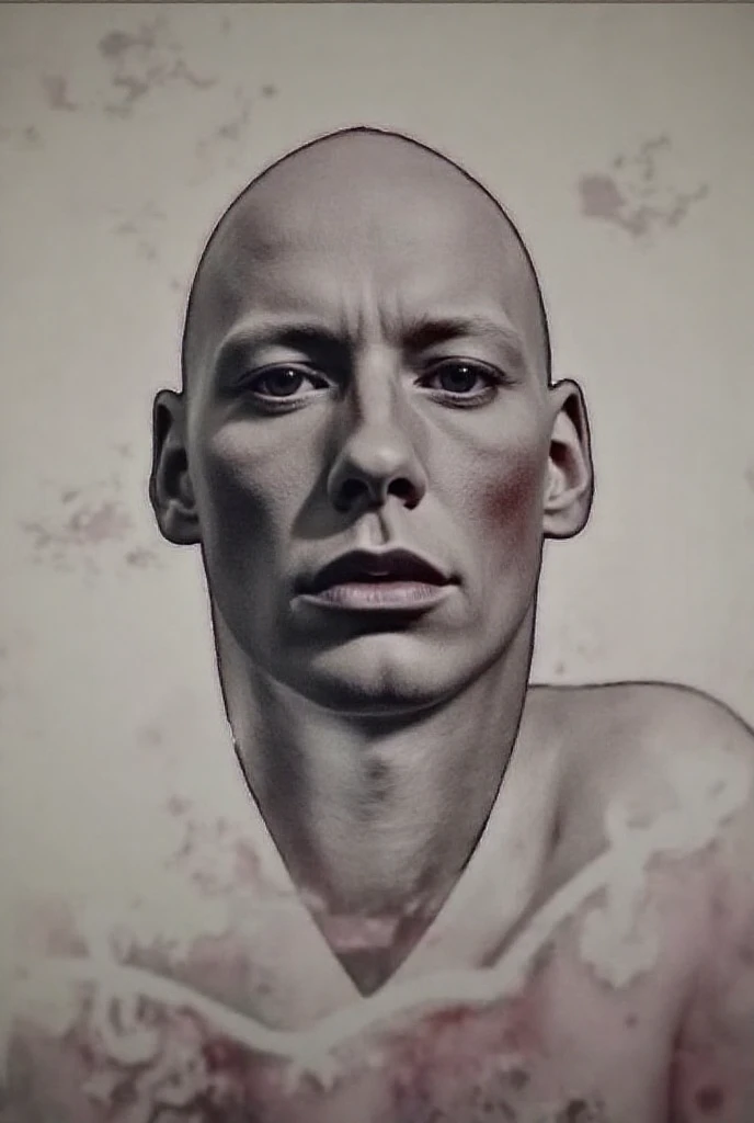 detailed body, naked, color imagery, (((((full body view))))), a surrealist photo, albino male, long hair, leaked, naked, from head to toe, body in motion, homoerotic, there is a young man with a tattoo on his arm, flowers, digital art inspired by Victor Surbek, flickr, digital art, mixed media photography, highly conceptual figurative art, photo portrait, photo manipulation, surreal portrait photography, photomanipulation, surrealist photography, digital collage, creative photo manipulation, surrealist conceptual art, dickprint:1.2, dirty:1, buzzcut, loins, magical lights