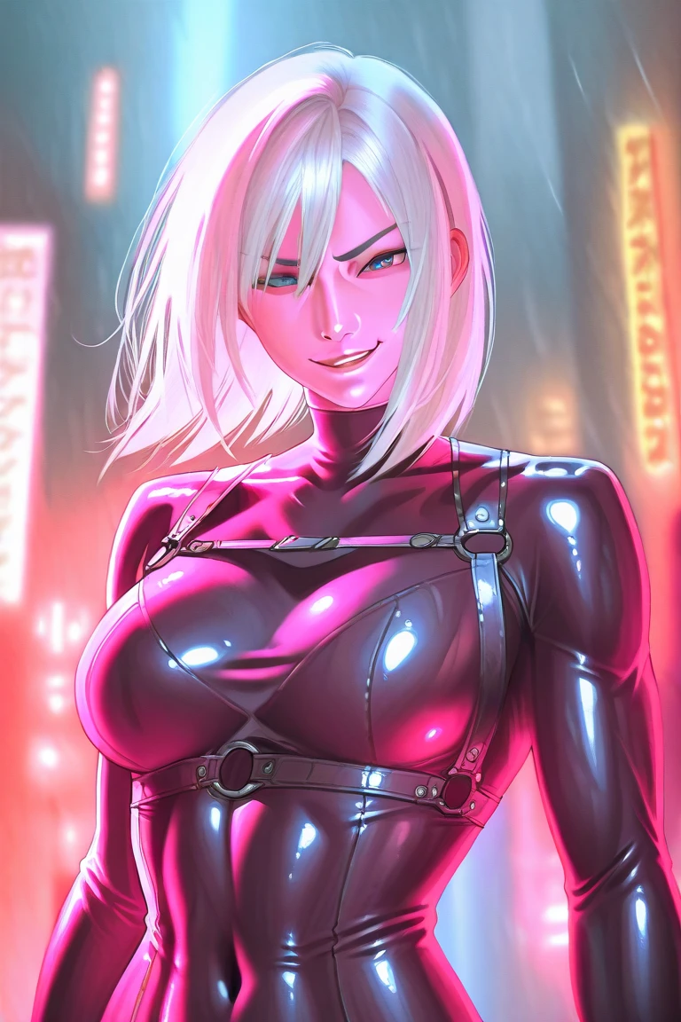 Mirko from my hero academia showing his body sensually