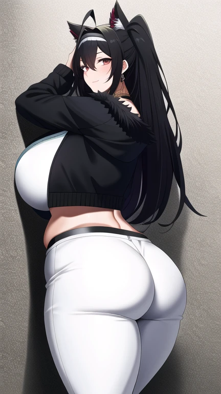 A girl with cu on her ass