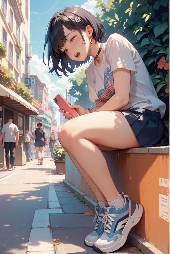 Transformers behind the girl --auto