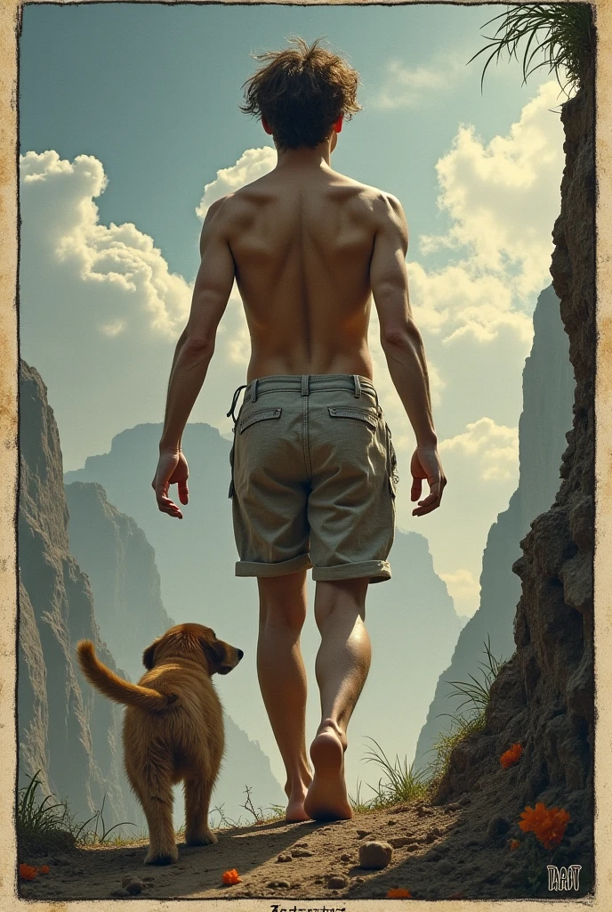 Body guard on the mountain hill