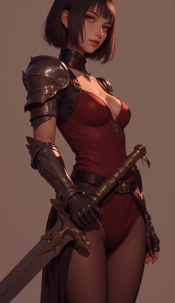 (masterpiece, 4K ,Super detailed:1.2), (anime:1), (Perfect quality), (anger), (((Adult body))), The whole body is shown, View Viewer, Holding a sword, Adult women, tall, Full Body Art, Knight's full plate decorated armor, Silver Cape, Perfect detail, Desperate look, Ultra violent women, Powerfully々And, Muscular, Military Commander, A woman in very heavy white armor, Green Hair