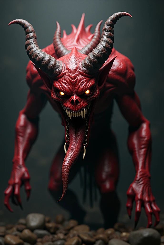 Imagine a demon that embodies claustrophobia. This demon could be depicted as a dark and tormented creature, with folded wings that seem to lock it in a confined space. His eyes, large and sharp, express an intense fear, as if he was constantly looking for an escape.

His body could be entangled in chains or lianas, symbolizing the feeling of being trapped and without an exit. Each movement he makes would be slow and hesitant, reflecting the anxiety that accompanies claustrophobia.

This demon could also emit disturbing whispers, reminding of the intrusive thoughts that assail a person suffering from this condition. In short, this demon would be a visual and emotional representation of the inner struggle experienced by those who experience this intense fear of enclosed spaces.