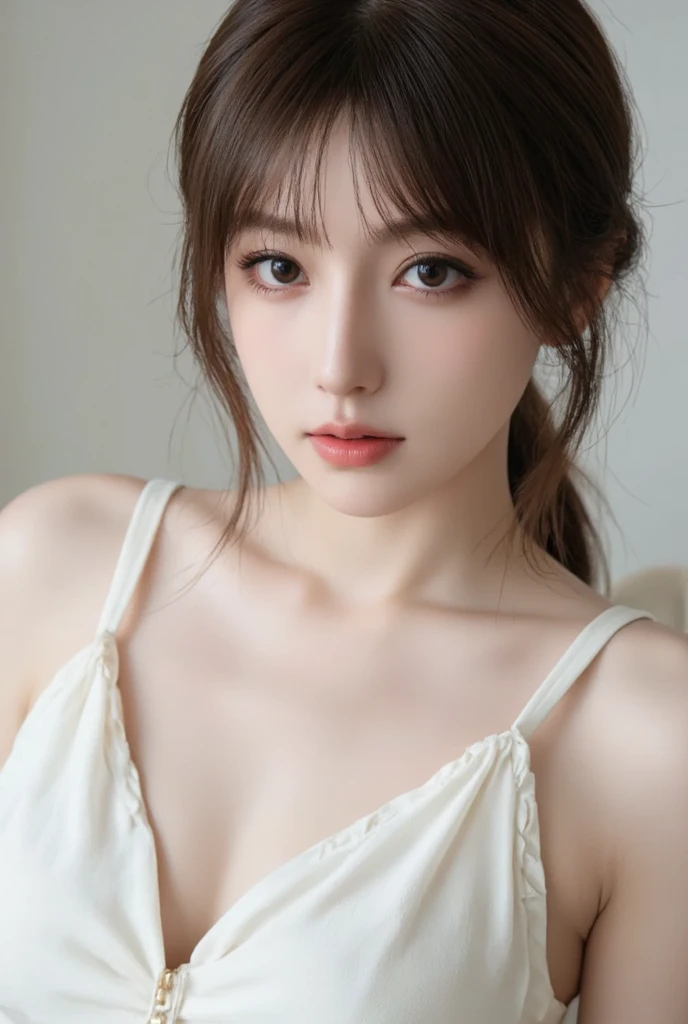 Realist photo, Korean women, Disney movie heroine style, Detailed face and body, Natural light, High resolution, photoRealist, (Highest quality,8k,High resolution,masterpiece:1.2),Super detailed,(Realist,photoRealist,photo-Realist:1.37),Realist skin texture,Fine eyes and lips,Beautifully detailed face,Long eyelashes,Soft Skin,Natural body shape
