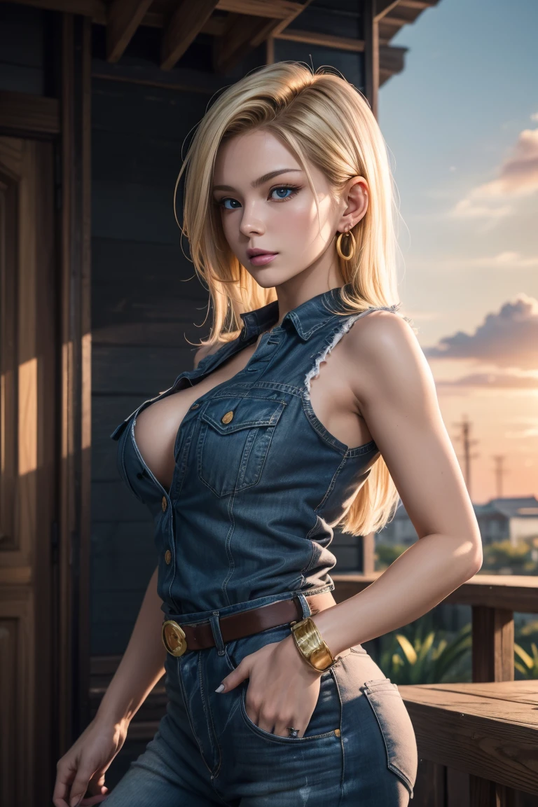 score_9, score_8_up, score_7_up, score_6_up, score_5_up,  [ Lori Loud],[blonde hair, short hair, blue eyes],Lori Loud from The Loud House [blue tank top, cleavage, earrings,khaki shorts, blue shoes],[night time, stars in the sky],4k,sharp image,detailed, sexy, extremely detailed artgerm,  (masterpiece, best quality:1.2),  (insanely detailed, beautiful detailed, masterpiece, best quality), (insanely detailed, masterpiece, best quality)   starry night sky, stars in the sky