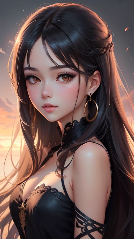 beach,black hair,straight hair,black dress,nipple,smoking,Super high quality,masterpiece,super high quality,ultra high resolution,best image quality,superlative,最high quality,highest resolution,high quality,beautiful,beautiful,high quality,genuineな質感,genuine,8K,fine-grained,Two-dimensional beautiful girl、big breasts、The Perfect Marriage Proposal、perfect beauty、smile、sexy look