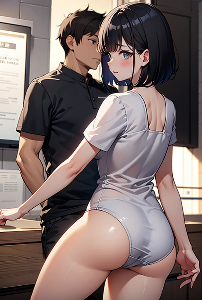 Beautiful girl Short hair Pubic hair Beautiful Small breastsassed Beautiful fingers Shyness Worrying Black hair No panties Bendin(A man with a lot of fat penises and a naked baring a dirty rt) naked naked black eyes hospital iful cttacked sex high quality magenta polo shirt coveren semen short sleeves rape breast grabbed forcesing