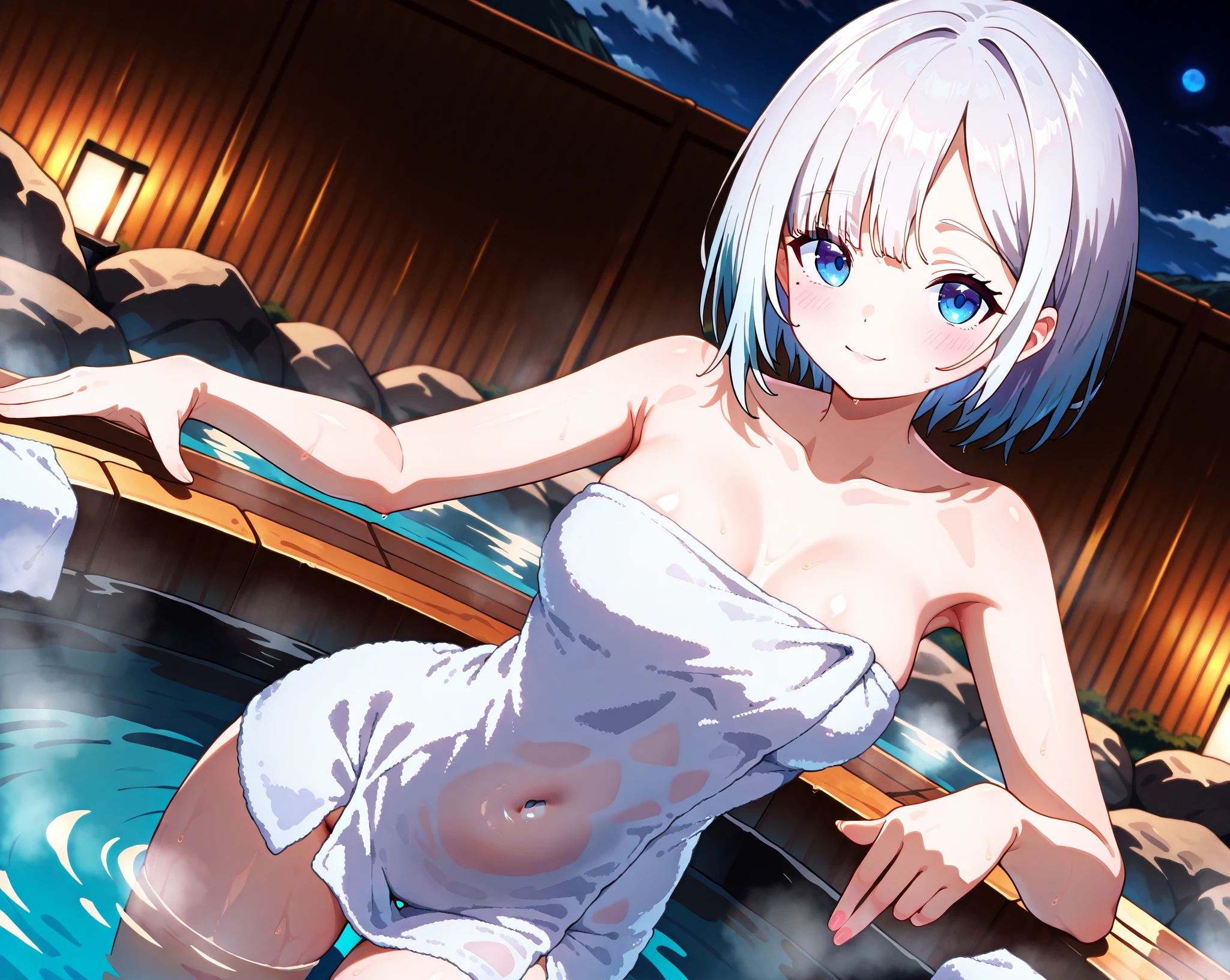 absurdres, highres, reflection, refraction:1.4, ultra detailed:1.0, BREAK, nice hands, perfect hands, (beautiful), animal ears,(completely nude, toddler body, many 10 year old girls, group shot:1.3),(flat chest:1.5), (Cute nipple:1.2) BREAK, Beautiful, Japanese public bath, description, depict, scene, enjoying starry sky, steam, (night view, onsen),Inside the outdoor bath, hot spring steam rises, girls soak, comfortably,Their expressions convey, joy, excitement, captivated by the beauty of starry sky,Please portray, background, night sky, filled, starry sky, colorful brilliance,Around the girls, mixture, hot spring steam, starry skys' light, creating, fantastic atmosphere,This artwork should express, girls' joy, happiness, charm of starry sky, evoking warmth, show off pussy, cum in pussy,