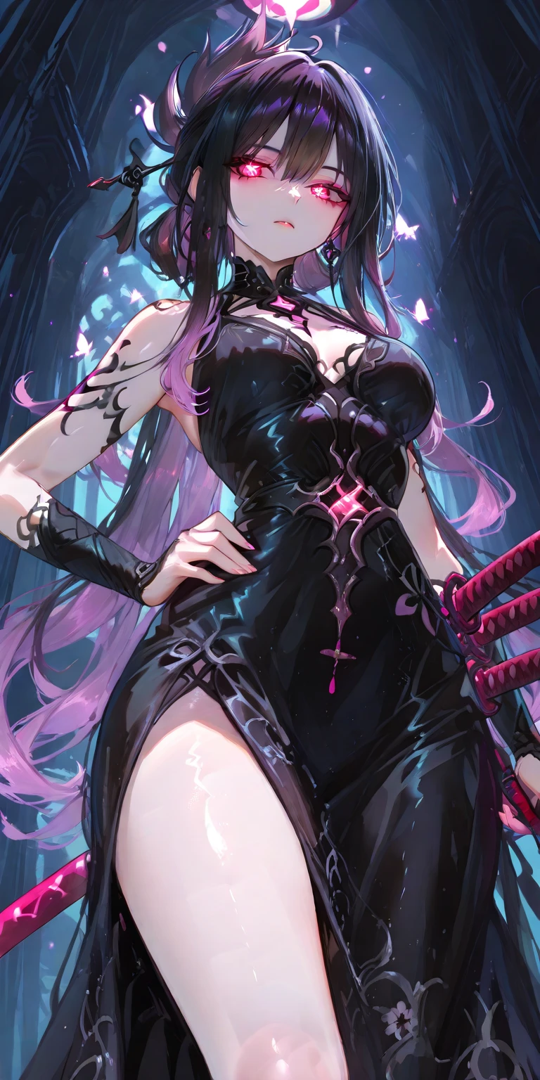 (((((((ink painting,monochromatic world, using only shades of black, white, and purple,Dark Style, Grim,pubic tattoo,))))))(((off shoulders,cleavage dress,high turtleneck sweater,))) (((saliva,tongue from mouth,blush:1.7,baggy cuffs,off shoulders))),(zentangle:1.1), (geometric:1.1), ((1girl,under-aged,amazing,sharp focus,seductive girl,Solo,from above:1.2))(Masterpiece,Best quality, offcial art, Beautiful and aesthetic:1.2),((超高分辨率,Golden ratio,)) (16k),((upper upper shot,close of face:1.2,focus on face:1.2,Female dream demon,sagging breasts,gigantic breasts)),(Physically-based rendering),Sharp focus, (((highdetailskin,))),Intricately detailed clothing,Delicate pupils,heart pupils,crimson pupils,danfeng eye,((((detailed hair|middle hair|steep bangs|Long bold side bangs|top bow|ahoge)))),Slender,(masterpiece sidelighting),(The sheen),(beautiful hair,beautiful eyes,)((unbelievable Ridiculous quality,blur background,)),((extremely_Detailed_Eyes_and_face)),Movie girl,(Dynamic configuration: 1.2),Brilliant,Glossy, (Photorealistic), ((hairpin)), two-sided fabric,disheveled hair,Ultra-precise depiction, Ultra-detailed depiction,