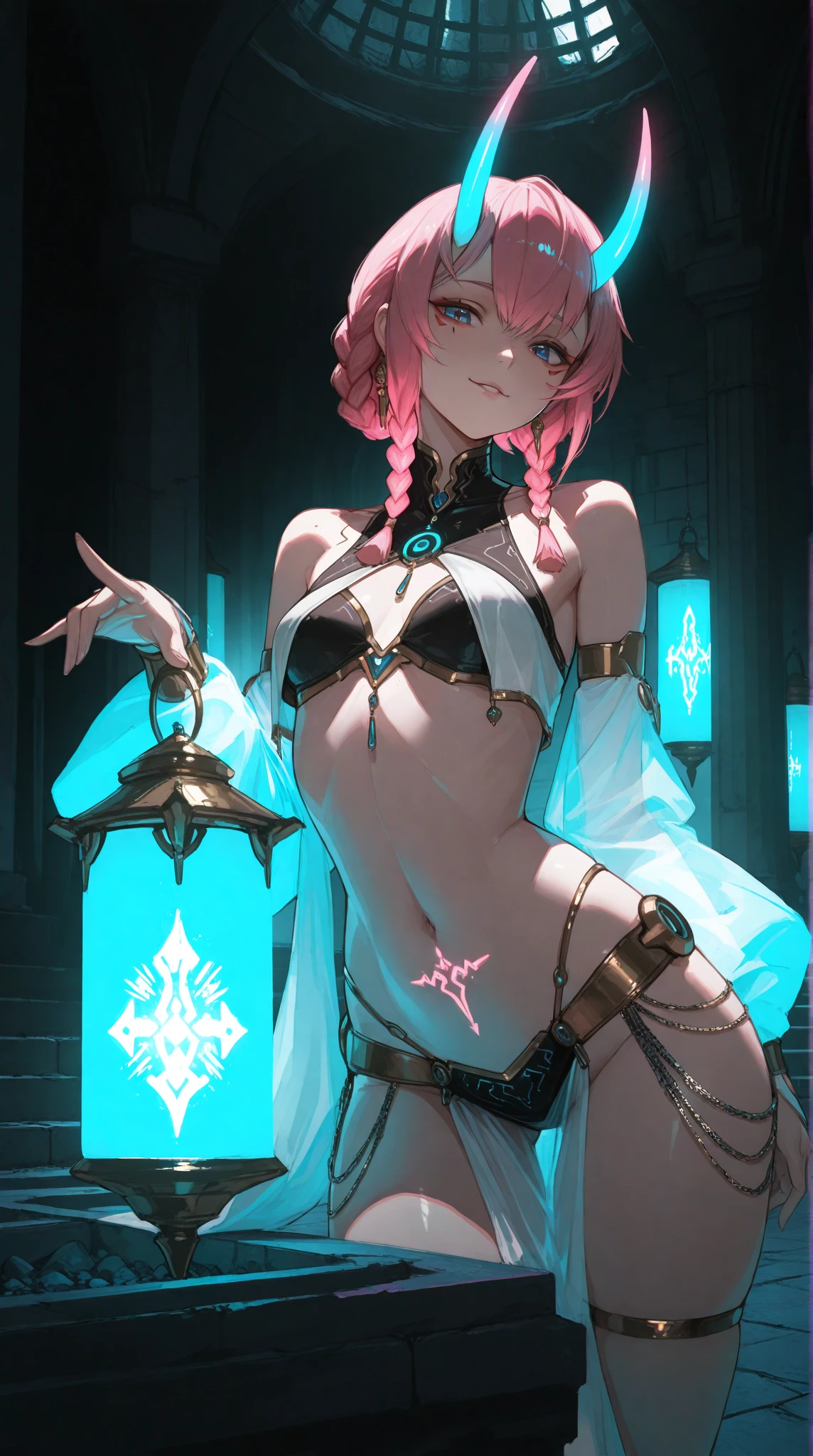 ((masterpiece)), ((best quality)), (detailed), astolfo, Beautiful, Beautifu and slim perfect body, slim body, really female, slim female body, female, flat chest, Pectorals, not breasts, very innocent smile, innocent smile, femboy, boy, bright pink hair, spiky hair, short hair, a long braid, lock of white hair on left side, perfect, solo, gorgeous femenine person, wedding dress, mini dress, dress without shoulder, wedding mini dress without shoulder, bridal veil on the head, small bulge, luscious lips, long hair, flat chest, Pectorals, not breasts, sexy,