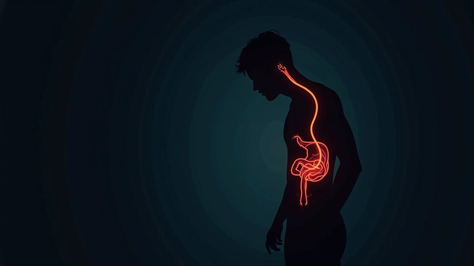 A man with his sexual organs at the height of hormones 