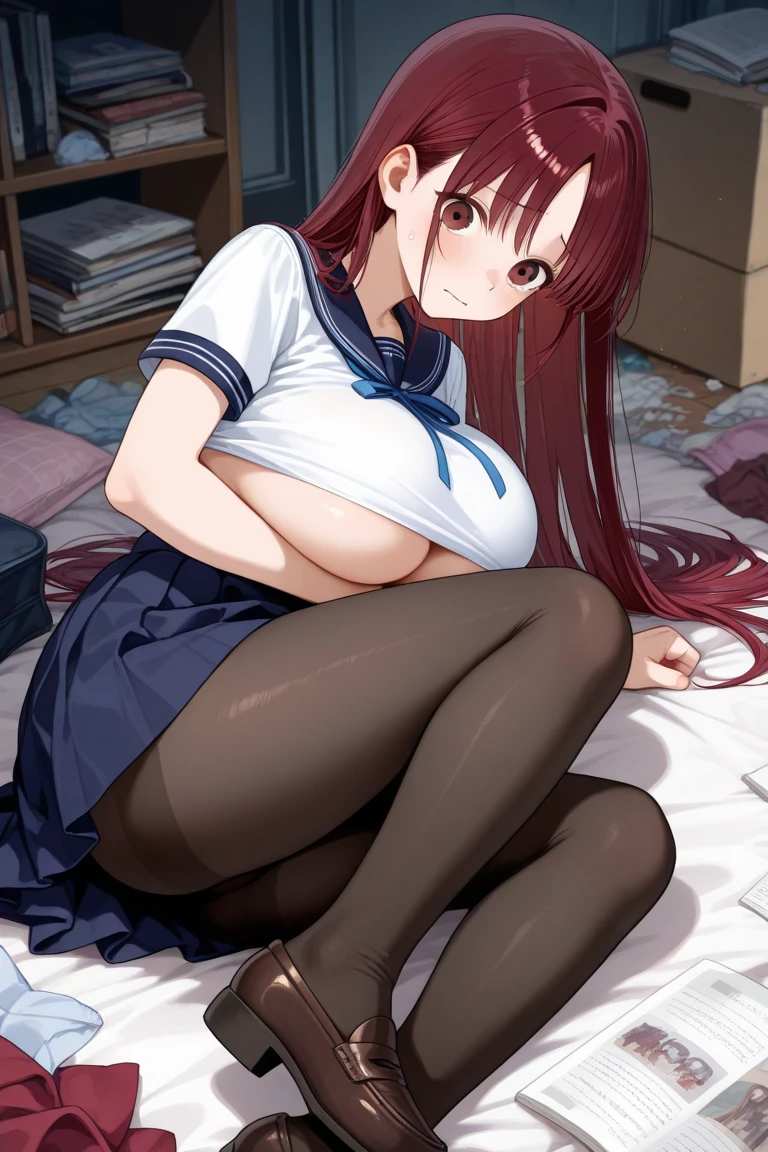Ultra-definition image quality、beautiful girl、high school girl、One Man、18-year-old、long hair、A woman rides on top of a man、Cowgirl、Sex、sex、Blazer uniform、Short pleated skirt、classroom、Highest quality, Butt、tits、Thighs、Spread your legs and put your penis in your pussy、Orange Panties、ムレムレのButt、汗ばんだButt、pubic hair、Reaching orgasm、Sweaty crotch、She pulls up her jacket to reveal her orange bra、Orange Bra、Angle from directly below、Pushing her panties aside, her vagina is visible、Inserting a penis into the vagina、Cowgirlfuck、Shaking breasts、