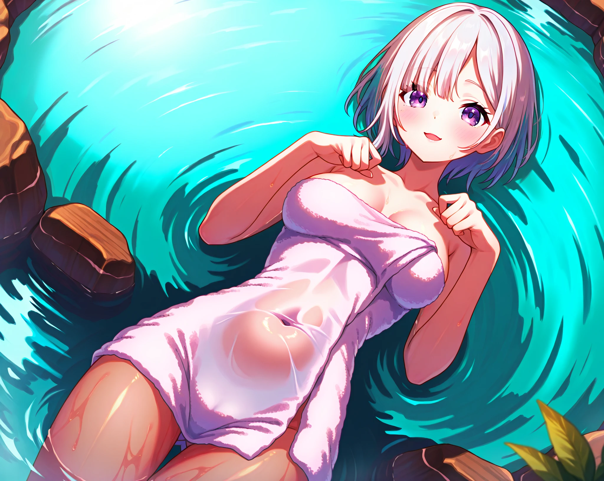 young woman, transformed, mucus, erotic, aroused, antromorph, sexly, Nude. Long hair, naked, mucusig, wet, Ooze, melting, beine werden zu mucus, she is squatting on all fours and can no longer get up, finger melting