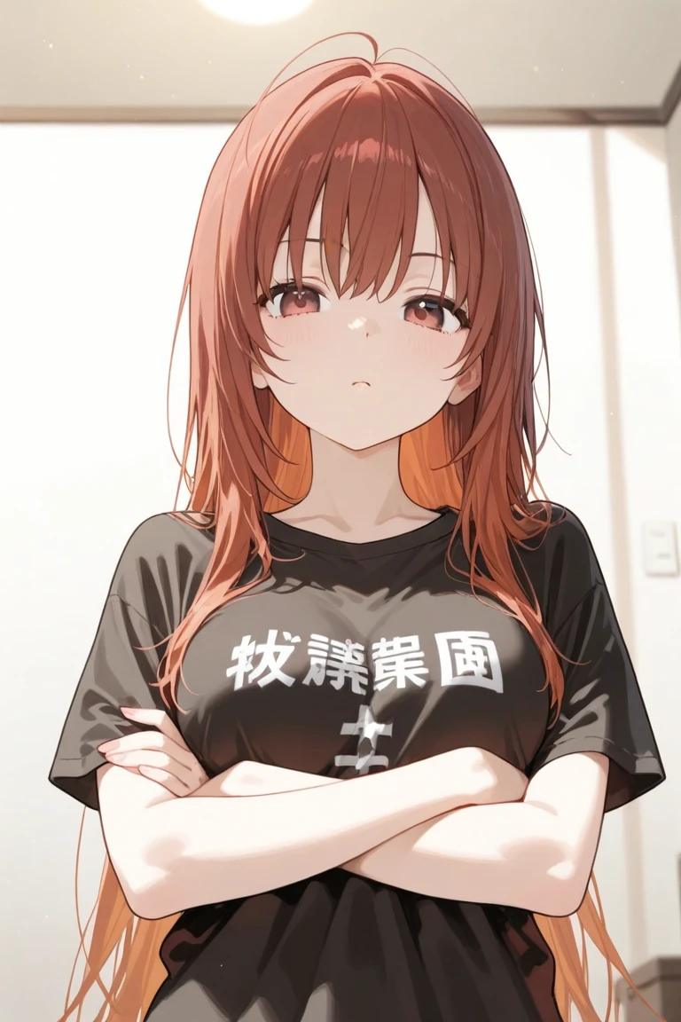 ((8K resolution))、((Highest quality))、((masterpiece))、((Very detailed))((((dramatic))), (Anatomically correct)、The depth of the object to write、spycam、(high school girl、Fair skin、Earrings、shirt、bra、Panties)、locker room