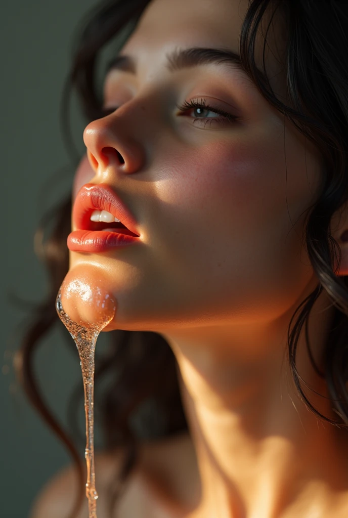 Detailed depiction、accurate depiction of humans、Impersonal、fascinating armpit hair、Natural skin、heav breathing、skin breathing、((Joyful smile))、Beautiful teeth alignment、Pouty lips、lipgloss、nsfw、huge tit、nudde、a bed、((perspiring:1.5))、((Skin shiny with sweat:1.5))、((Open your mouth and smile:1.4))、Right in front of you、hight resolution、hightquality、natural soft light、35mm Lens、f/1.4、High sensitivity、more、Close to。Look here、Look at me、Face Up、((detailed portrait))、A dark-haired、(Big eyes)、(Beautiful iris)、(Normal eyes)、lovely smile、The best smile、hightquality、high-level image quality、hight resolution、Masterpiece、Excess pheromones、