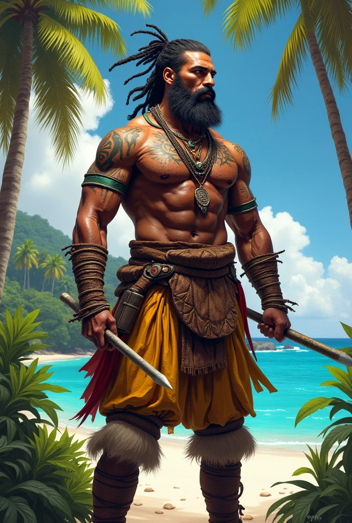 One piece male original character, shandians