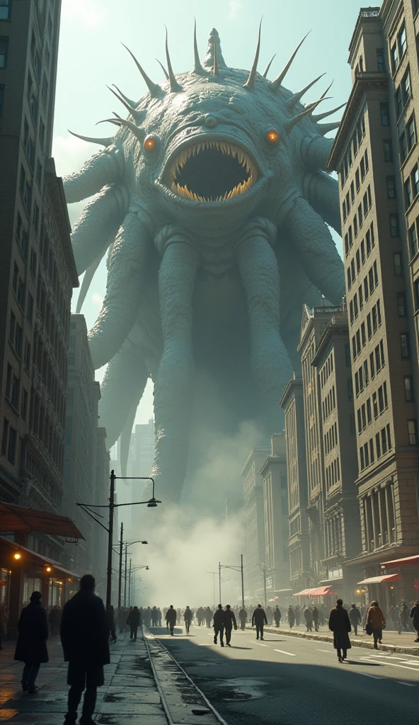 New york destroyed by cloverfield monster