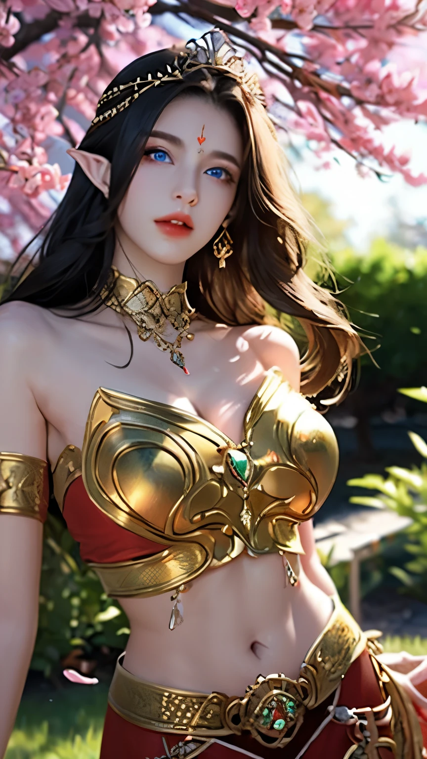 (photo realistic:1.4), (masterpiece, side light, beautiful detailed eyes:1.2), masterpiece*portrait, realistic, 3d face, glowing eyes, glowing hair, shiny skin, alone, embarrassed, (abdomen),, cleavage, camel toe