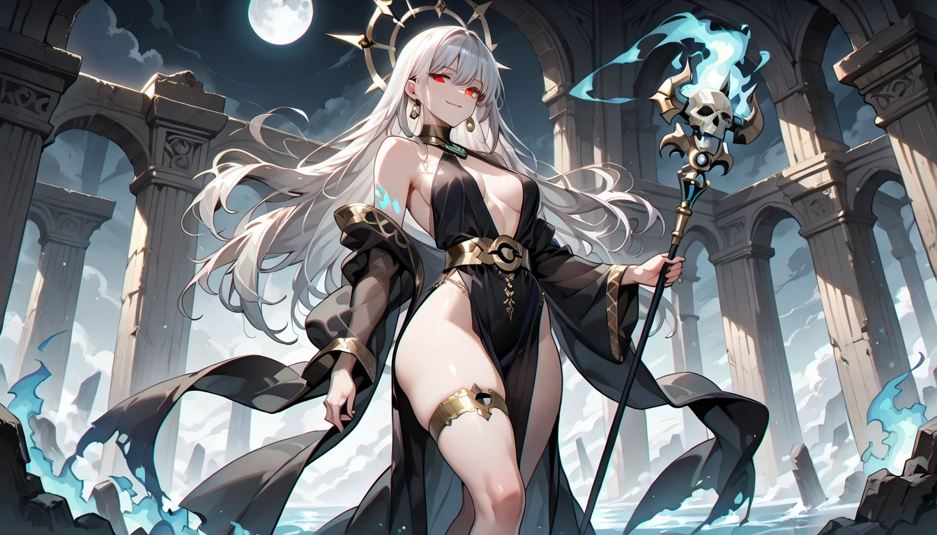((Finest quality)),(超A high resolution),(ultra-detailliert),(Meticulous portrayal),((Best Anime)),(Finest works of art),Ultra-Precision Art,The art of astounding depiction,Overwhelming descriptive power:1.5, (One Goddess:1.5),(((asymmetrical fashion:1.5))),asymmetrical fashion:1.5,asymmetry,release of light:1.3,explosive,Challenging,showy, A ferocious hound wrapped in flames
