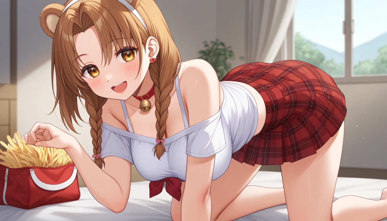 ecchi anime style, ecchi style, azur lane style, visual novel key visual, anime girls in underwear posing for a picture with a pink background, three girls in school uniforms standing in a library, ecchi anime style, hololive, ecchi, in clothes! highly detailed,  visual novel cg, jk uniform,  high school girls, upskirt, panty, anime maids riding early tanks
