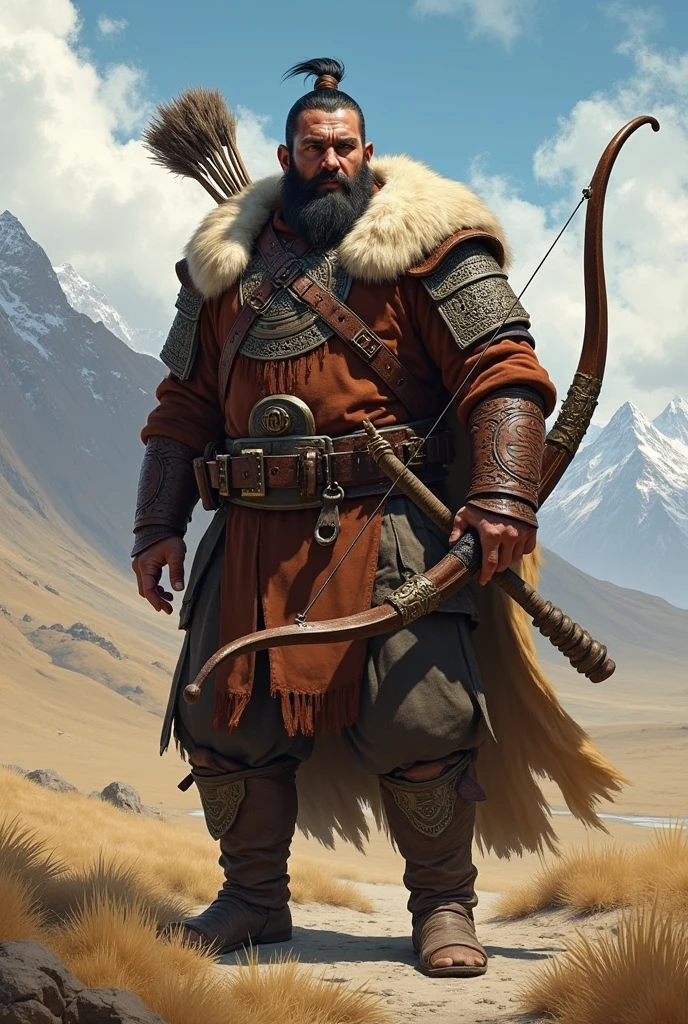 Brave Mongolian warrior vs Mike Tyson and Jake paul