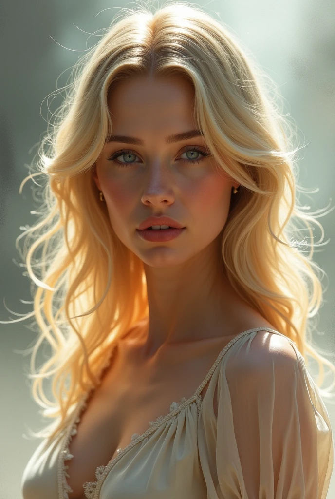 Femme blondeundefined, undefined,
