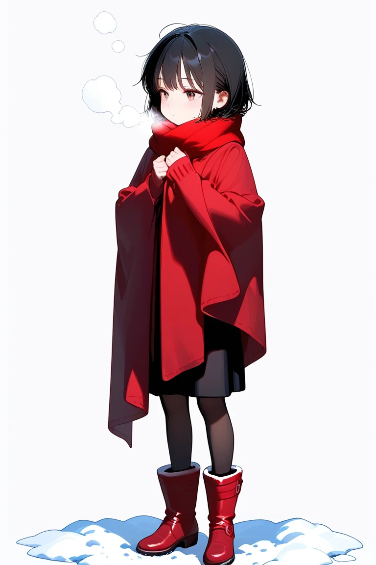 safe_pos, score_9, score_8_up, score_7_up, score_6_up, score_5_up, score_4_up, source_anime, high res image,masterpiece,best quality,woman,cute face,clear skin,shiny hair,ultra detailed eyes, sfw, 1woman, blush, full body, slender, pussy juice trail under cloth, puddle on the ground, hearts in the air, twitching, trembling, long skirt, black hair, standing, outdoors, european city, winter day, breathtaking pretty face