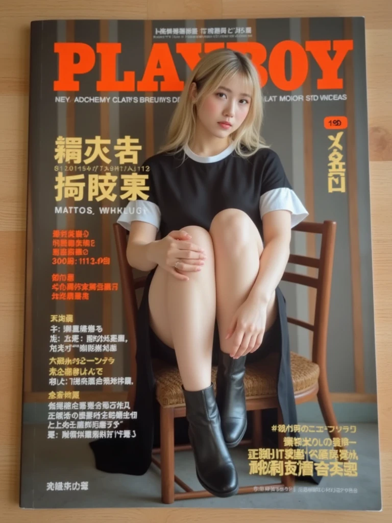 (superflat, flat shading, flat colors), masterpiece, best quality, magazine cover, samsung ad for handphone, , text, ,nude, half body, wet body, open legs, spread legs, small pussy, slim legs, collabrone, bare shoulders, small breast, squirt, to much squirt, realistic body, seductive smile, sexy bikini, flashing tits,