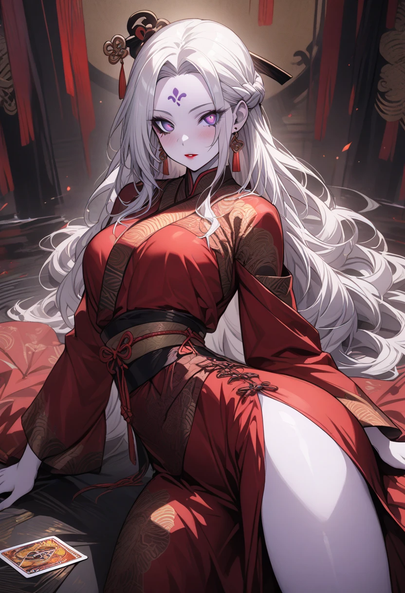 Hot anime girl with big boobs