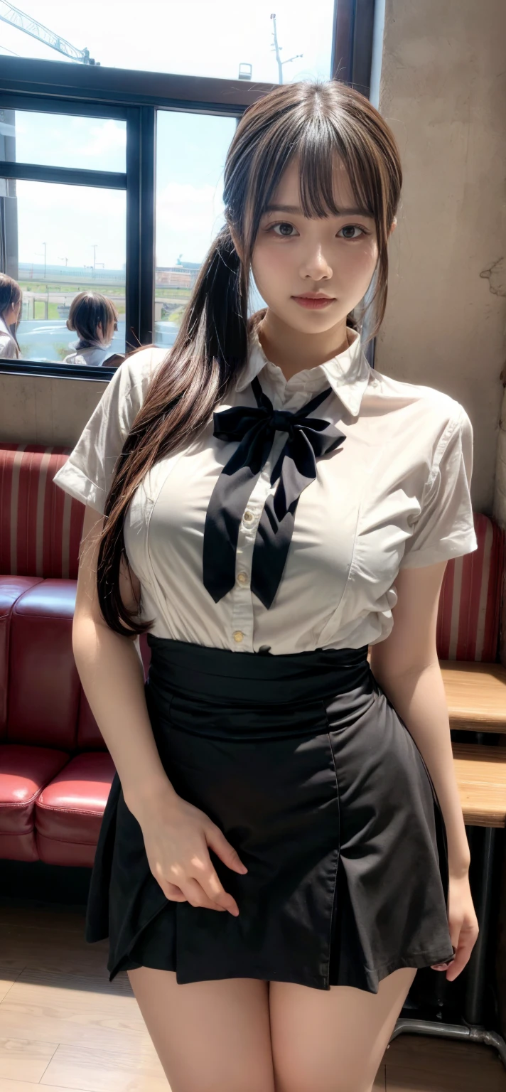 Attractive beauty、Evil女性幹部、Night City、Move your spirit、The darkness、Attractions、brainwashing、brainwashing装置、Evil堕落、Evil、darkness、Black eyeshadow、Black Pantyhose、Black Stockings、Evil花嫁、White blouse、Black pleated skirt、dark、sexy、Short shirt、No sleeve、Short Bob、Shortcuts、Big 、Erect nipples、