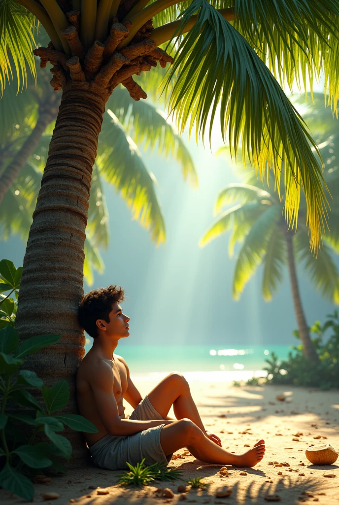 Jungkook do BTS na praia 