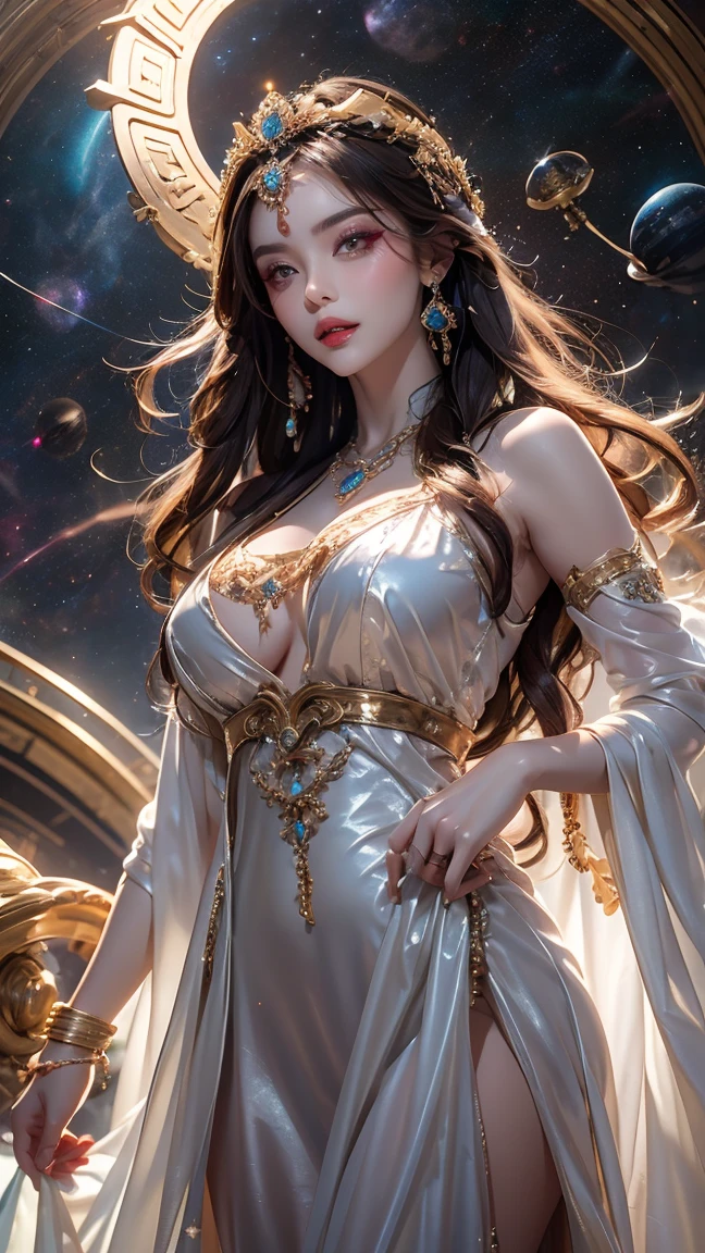 (masterpiece, top quality, best quality, official art, beautiful and aesthetic:1.2), (1girl), extreme detailed,(fractal art:1.3),colorful,highest detailed
