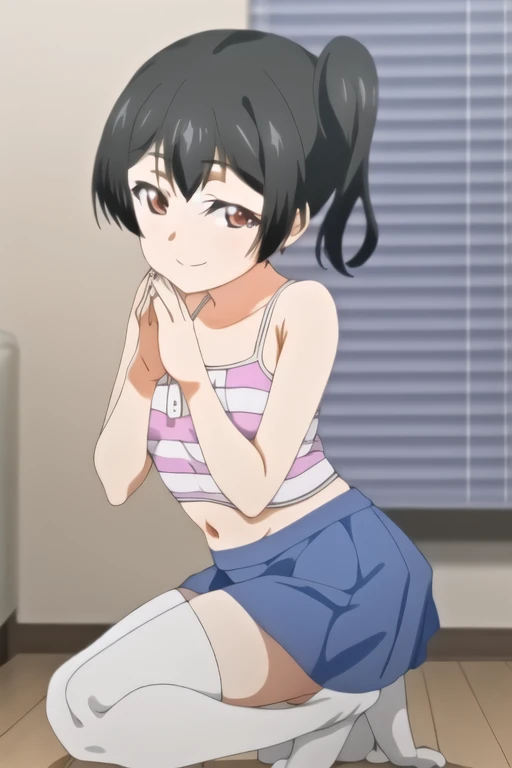 (masterpiece, highest quality: 1.2), alone, 1 girl, alone, panties,,black,Squirting,紐panties,Sailor suit,your heather, smile, Mouth closed, View audience, Long black hair, head band, Earrings, Big Breasts, Medium Waist, Medium Hips, wide thighs, Embarrassing, charm, smiling with her Mouth closed, Good move....., Excellent anatomy,panties,Browsing Caution,classroom,,Sailor suit,,(((pantiesの中に手を入れて))), (( Masturbating by touching the vagina with your fingers)), love juice spilling on the floor, liquid splashing from girl'Between the legs,whole body,Browsing Caution,Sitting at a desk,love juice spilling on the floor, liquid splashing from girl'Between the legs,