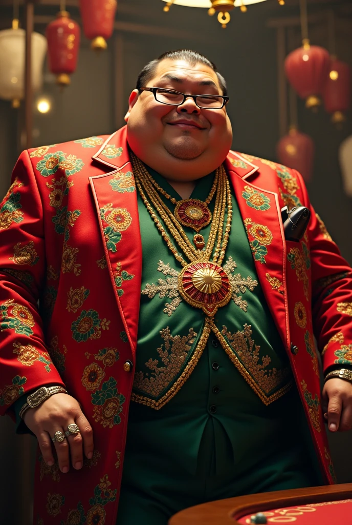 (Best quality, 4K, high resolution, masterpiece, ultra-detailed, realistic anatomy, photo-realistic:1.37), 1 male, elderly Asian man, millionaire, crime boss, ((balding, grey hair)), overweight, evil intentions, smirking confidently, ((intricate detail)), super finely detailed hands, ultra finely detailed fingers(((ten fingers))), wearing Versace I ♡ Baroque Bathrobe in red, gold chains, diamond encrusted watch, smoking a fat cigar, (standing casually), (full body showcase), (show full body), (no logos on background), (no logo), ((plain background)), ((plain background)), (((empty background)))
