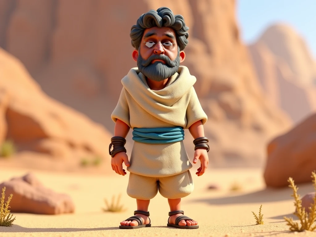 Sharma Ji is taken aback by the beggar's story. He asks where the beggar's family is.
