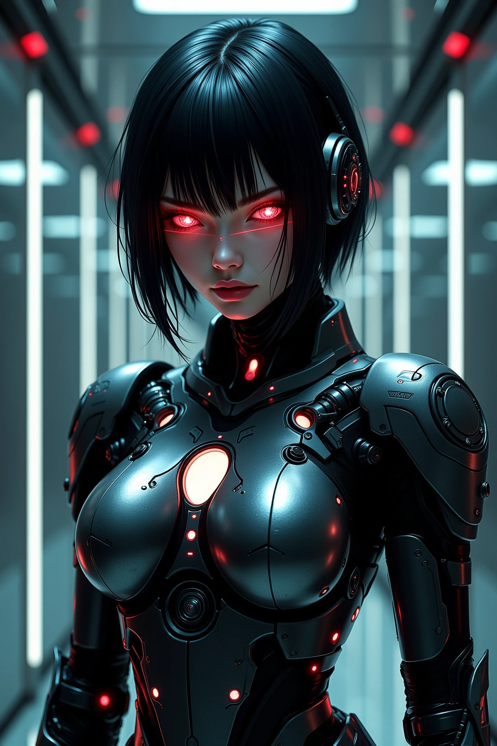(best quality,4k,highres:1.2),ultra-detailed,(realistic:1.37),(science fiction,concept art),(bondage),(alien devices:1.1),(frightened facial expression),(alien experiments),(alien laboratory),(girl tied to a table),tight belts,metallic belts,mechanical restraints,alien mechanism,probing devices,curved metal surfaces,glowing lights,scientific instruments,humanoid figure,expressive face,mysterious atmosphere,tech laboratory,suspenseful scene,ominous colors,dark shadows,fearful eyes,taut ropes,helpless posture,imprisoned struggle,terrifying experiments,otherworldly machinery,unearthly contraptions,confined space,uncertainty,extraterrestrial setting,lone prisoner,isolated environment,surreal ambience