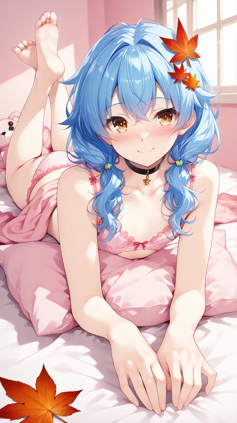 Absurdity, Super detail, Masterpiece, Top quality, Break, offcial art, (Beautiful and aesthetic: 1.2), (aquarelle: mediating), Break, Devilish Pretty Girl 1.2, Beautiful girl, (Cute: 1.3), , Break, Colorful hair, Splash, (Blue and pink hair mixed: 1.2), (Fractal Art 1.3), Break, Cat ears, Sexy, (Cat gloves, Fluffy hands), Break, Cat's paw-like, Short socks, doll, Break, White bikini, Break, Red eyes, Break, Sideways, Watch viewer, Break, Luxury bed, Tomorrow morning, Break, Break, Shy, Nervous, Blush, Break, Showa gravure, Break, Break, Kneeling, Break,