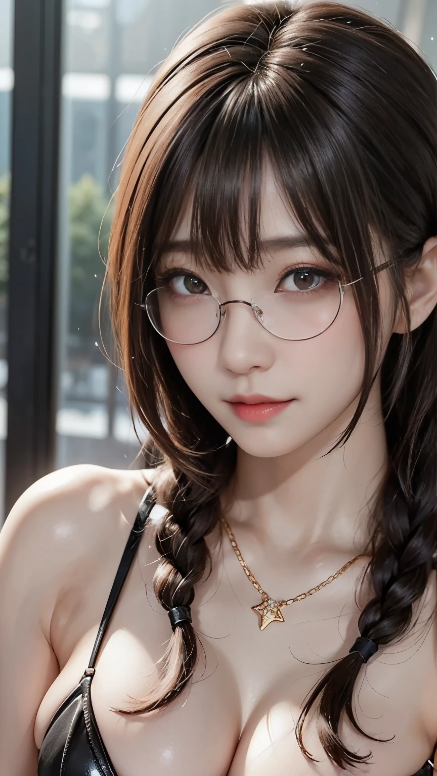 (Highest quality detail)、Realistic、8k Ultra HD、High resolution、(One Woman),(Fatal Beauty,Charm) ,(Circle Glasses、Mysterious charm:1.1),(Big Breasts、Charming silhouette),Very detailed、High quality textures、Intricate details、Extremely detailed CG、High quality shadows、Beautiful and delicate face、Beautiful and delicate eyes、Written boundary depth、Ray Tracing、20th Generation、Cute K-Pop Girls、(The Face of Ulzan in Korea)、Thin face、(URZAN-6500-v1.1:0.6)、PurerosFace_v1、Glowing Eyes、Perfect body、 Viewer Display、(Highest quality detail:1.2)、8k Ultra HD、Woman close up, Realistic rendering, Charm, Real Girls, Gurwitz, role play, Realistic 3D style, 8K Portrait Rendering,(truth,truth:1.4),(Sparkling eyes girl:1.2)、cheek、Glossy Lips、Best image quality, 8k Ultra HD Full Color RAW Photos, Fujifilm(Medium format), hasselblad, Carl Zeiss, Incredible dynamic range photography(utility_art:Smooth-768:1.1),High resolution, High pixel count, Clear details, Clear images, Natural color reproduction, Noise Reduction, High fidelity, quality, Software Improvements, Upscaling, Optimized Algorithms, Professional-level retouching, masterpiece, Highest quality, (Attention to detail:1.2), Spooky female monsters, Spooky beasts, corner, Phobia scene, , cadaver, Rotten meat, Rotten skin, Zoobie, Blood, Spooky, fractured a bone, Skeleton, skeleton, a lot of dried Blood and clots death, horor, Unclear , Shadow, Swamp, horrifying creatures body Rotten, Sharp objects, living death, stump, Zoobies, Goa, rotten organs, Rootedness, Dark and creepy, virus, viruses and spores, mutant, mutation, Modified DNA, sunset, strange creatures, Post-apocalyptic, Disconnect, Trauma, beat, bite, Laceration, Bloodomas and teratomas, Post-apocalyptic background,One girl, Blood tears, Large Breasts, eyes after death, strange, Tearing the skin, Blisters, Rotten, fungi, Undying, mud, Human waste.