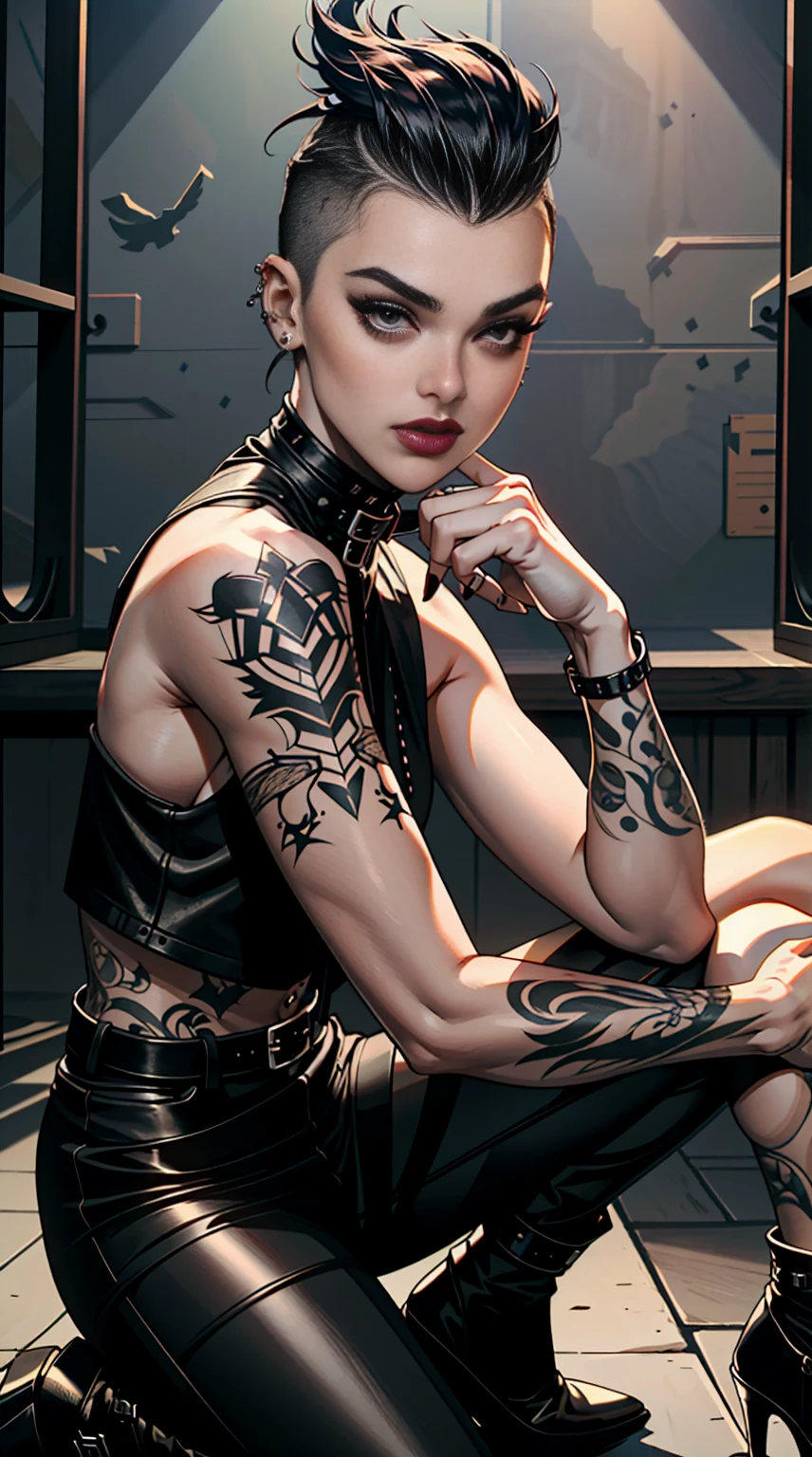 painting of woman, tumbler, figurative art, Beautiful and expressive paintings, Beautiful artwork illustration, very colorful tones, wonderful, cool beauty, highest quality,official art, women only, sharp outline, best shot, vector art, Written by Sandra Chevrier, Dave McKean、by Richard Avedon、Written by Makiezi Kusiala, luminous design