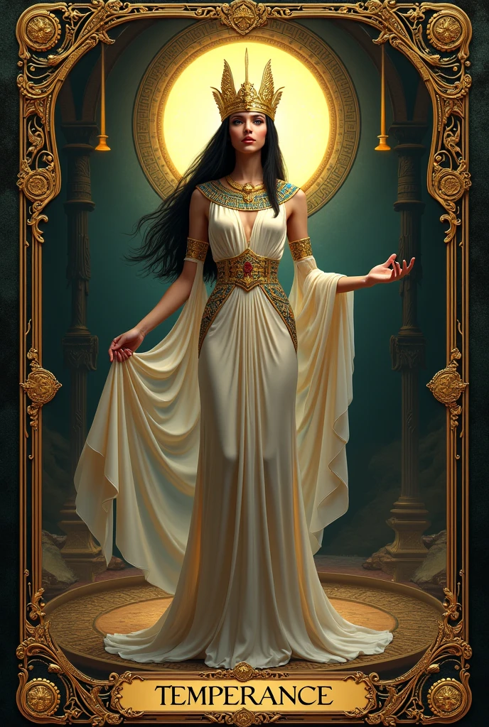 a beautiful latin woman, full body, looking at viewer, symmetric, eyes closed, slight smile, spirtual awakening, intricate details, cosmic, ethereal, mystical, complicated environment, brush stokes, illuminating lights, Greg Rutkowski, RHADS, Beeple, Makoto Shinkai, Lois van Baarle, Ilya Kuvshinov, Rossdraws, Tom Bagshaw, Alfonse Mucha, masterpiece, ultra high res, high quality,