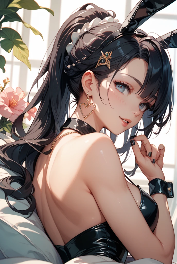araffed asian woman con auriculares sitting on a bed, Chica coreana, con coletas negras, con auriculares, beautiful south Mujer coreana, ulzzang, Mujer coreana, gorgeous young Mujer coreana, Asian girl with long hair, con auriculares, Asian girl, Hermosa Delphine, beautiful young Mujer coreana, 18 years old, 韓国アイドル, cruel korean goth girl