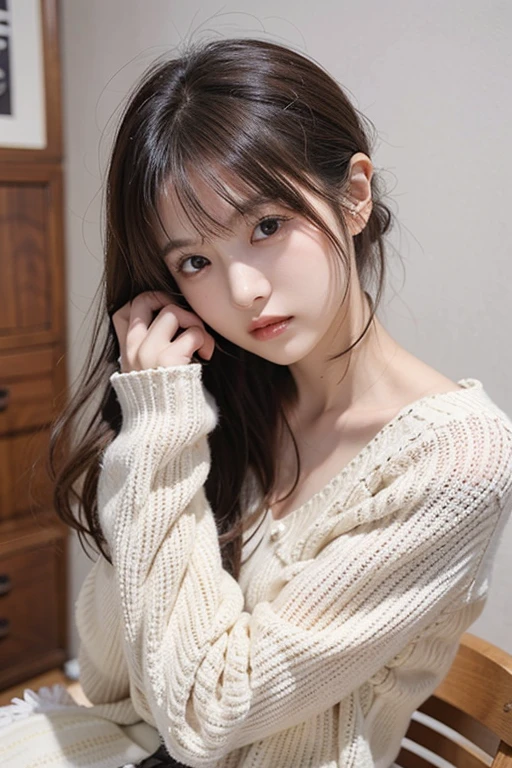 (最高qualityのディテール)、Realistic、8K Ultra HD、High resolution、(one person's:1.2),(Glasses、Fatal Beauty,Attractive beauty) ,(A supple and powerful physique),(Sensual charm),(Mysterious charm:1.1),(Big Breasts、Fascinatingシルエット),The 超detailedな、高qualityのテクスチャ、複雑なdetailed、detailed、非常にdetailedなCG、高qualityの影、detailed 美しく繊細な顔、detailed 美しく繊細な目、Written boundary depth、Ray Tracing、20th Generation、Cute K-Pop Girls、(The Face of Ulzan in Korea)、Thin face、(Urzan-6500-v1.1:0.6)、PurerosFace_v1、Glowing Eyes、Perfect body、 Viewer Display、(最高qualityのディテール:1.2)、Realistic、8K Ultra HD、High resolution、Close-up of a woman, Realistic rendering, 8k artistic german bokeh, Fascinating, Real Girls, Gurwitz, Gurwitz-style artwork, Roleplay, Realistic 3D style, cgstation Popular Topics,, 8K Portrait Rendering,(truth,truth:1.4),(Sparkling eyes girl:1.2)、Best image quality, 最高quality, Realistic, 超detailedな, Realistic, 4K 8K Ultra HD Full Color RAW Photos, Fujifilm(Medium format), Hasselblad, Carl Zeiss, Incredible dynamic range photography(utility_art:Smooth-768:1.1),High resolution, High pixel count, 明確なdetailed, Clear images, Natural color reproduction, Noise Reduction, High fidelity, quality, Software Improvements, Upscaling, Optimized Algorithms, Professional-level retouching,
1. Oversized coat:
The coat is、Choose an oversized design that covers from shoulders to knees.。Color is classic navy or black、or warm khaki or beige, hang on.、Choose colors that match the season。
2. Knitted sweater or turtleneck:
To protect yourself from the cold、Knitted sweater or turtleneckを選択してください。Match the texture and color of the knit to the coat.。
3. Wide leg pants:
For pants, Choose a wide-leg design、Combines ease of movement and style。Denim in dark tones or black trousers will look good.。
4. Knee-high boots:
What is included in an oversized coat、足首からふくらはぎまでカバーするKnee-high bootsとの組み合わせ。Boots are black or dark brown and chic.、Gives a stylish impression。
5. accessories:
シンプルなゴールドまたはシルバーのaccessoriesを選択してください、Add elegance to your outfit。for example、Long necklaces and large earrings are recommended.。
6. Handbags:
Handbags、Choose a color that matches the tone of your outfit.。Shoulder bags and tote bags are convenient and stylish。
7. Compensateと髪型:
Compensate, Choose natural colors that flatter your skin。Wavy Hair、By creating loose curls、Appeal to softness。