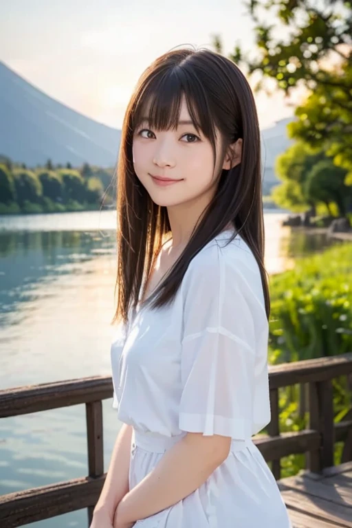 a lot of details, (underweight), 30 years old, detailed black hair, beautiful detailed hair, super fucking beautiful, delicate beautiful face, complex details beautiful and delicate eyes, perfect hands, (flat chest best quality:1.5), perfect and delicate limbs, detailed skin, best quality, ultra-detailed,(cheerful grin:1.5),
Innocent,waving at viewer,outdoors,camp,kagamihara nadeshiko,yurucamp,blue eyes,oval eyes,pink eyebrows,tareme, whole body, Personage as the main perspective, sitting, detailed long hair,
bonfire, Multiple dishes, forest, starry sky,chair,